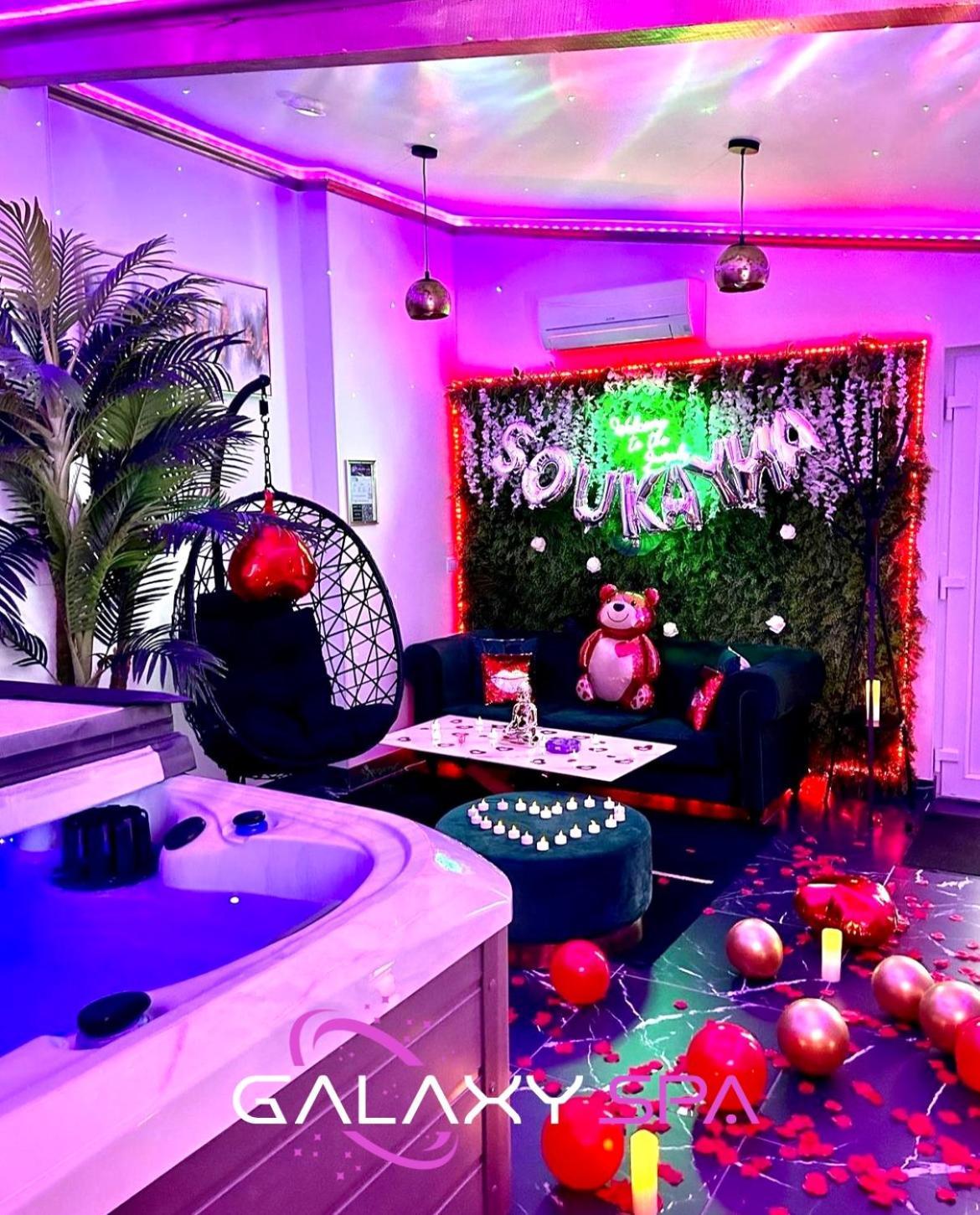 Galaxy Spa - Suite Jupiter Jacuzzi Privatif Champigneulles Extérieur photo